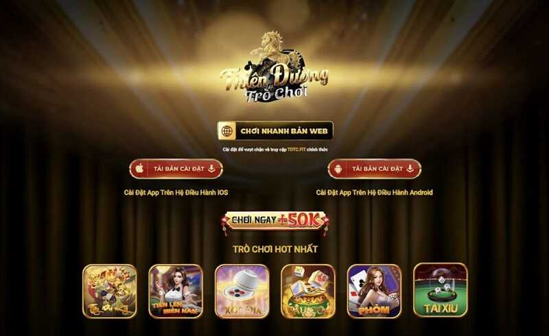 Game bài TDTC hoạt động hợp pháp và minh bạch