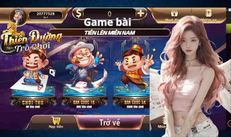 Game bài TDTC cung cấp bởi các nhà phát hành game uy tín