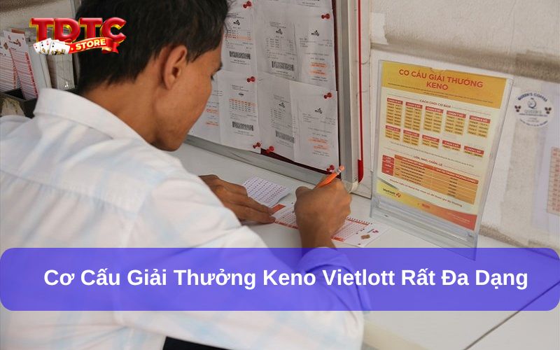 Tìm hiểu về cơ cấu giải thưởng Keno Vietlott mới nhất 2025 6 Cơ cấu giải thưởng Keno Vietlott rất đa dạng
