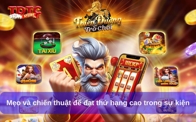 Sự Kiện Đua Top Thiên Đường Trò Chơi Nhận Thưởng Cực Khủng 6 Mẹo và chiến thuật để đạt thứ hạng cao trong sự kiện