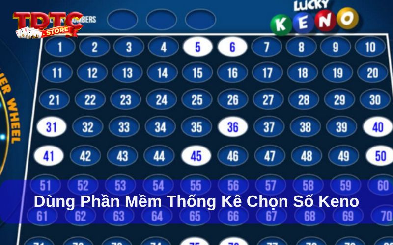 Keno online - Khái niệm, cách chơi, kinh nghiệm chuẩn 2025 9 Dùng phần mềm thống kê hỗ trợ chơi Keno online