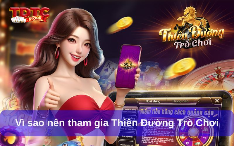 Trải nghiệm ưu đãi cho người chơi VIP Thiên Đường Trò Chơi 6 Vì sao nên tham gia Thiên Đường Trò Chơi