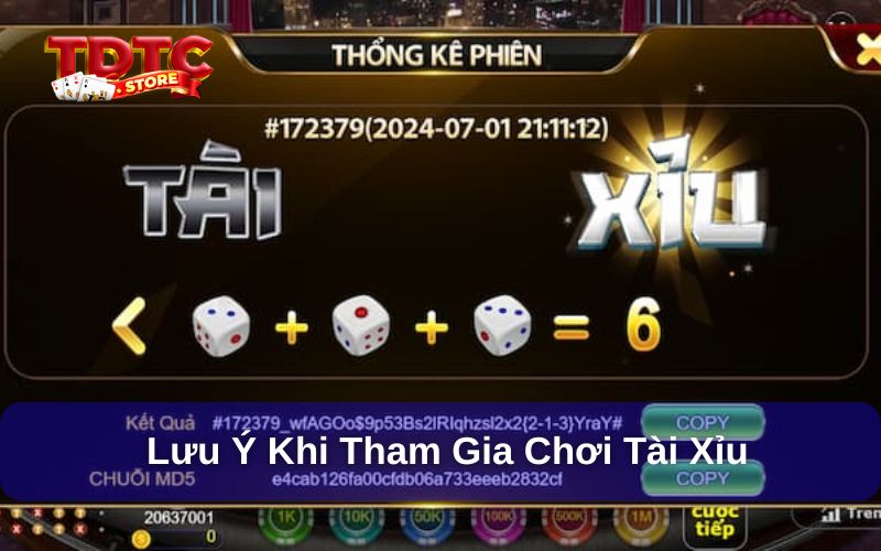 App tài xỉu - Link tải không bị chặn mới cập nhật 2025 9 Lưu ý khi chơi game tài xỉu