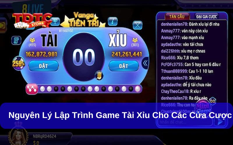 Tìm hiểu nguyên lý lập trình game tài xỉu cho người đam mê 6 Các cửa cược tài xỉu và tỷ lệ thanh toán cụ thể