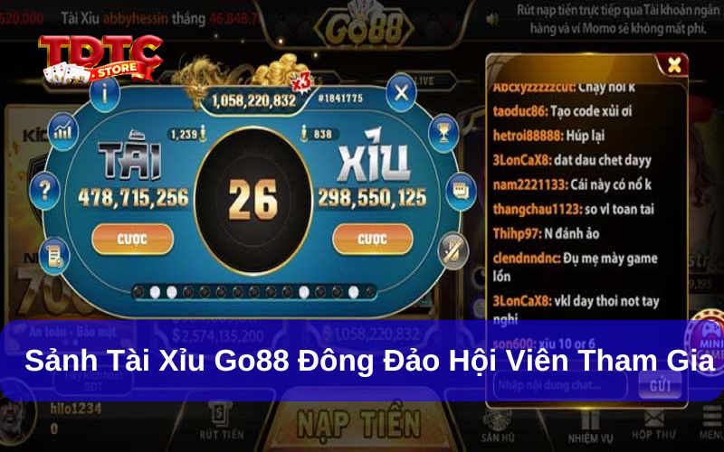 Tài xỉu Go88: Review từ A – Z cho các tân thủ tham khảo ngay 5 Chơi tài xỉu Go88 mang đến giây phút giải trí hấp dẫn