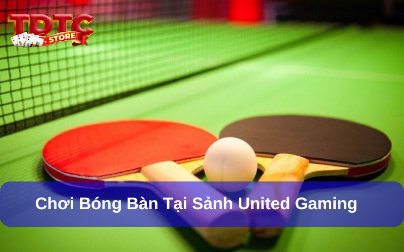 United Gaming - Sảnh Cược Thể Thao Ăn Khách Hàng Đầu 7 Bóng bàn là môn thể thao được yêu thích tại sảnh UG